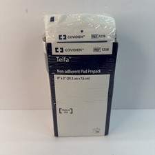 New! 50 ct. TELFA NON-ADHERENT PAD PREPACK Dressing Bandaging Size 8" x 3"