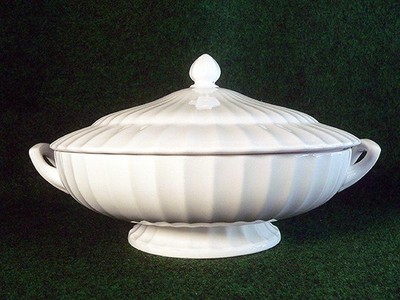 Royal Worcester Warmstry Terrine mit Deckel Suppe Gemüse Servierer Top
