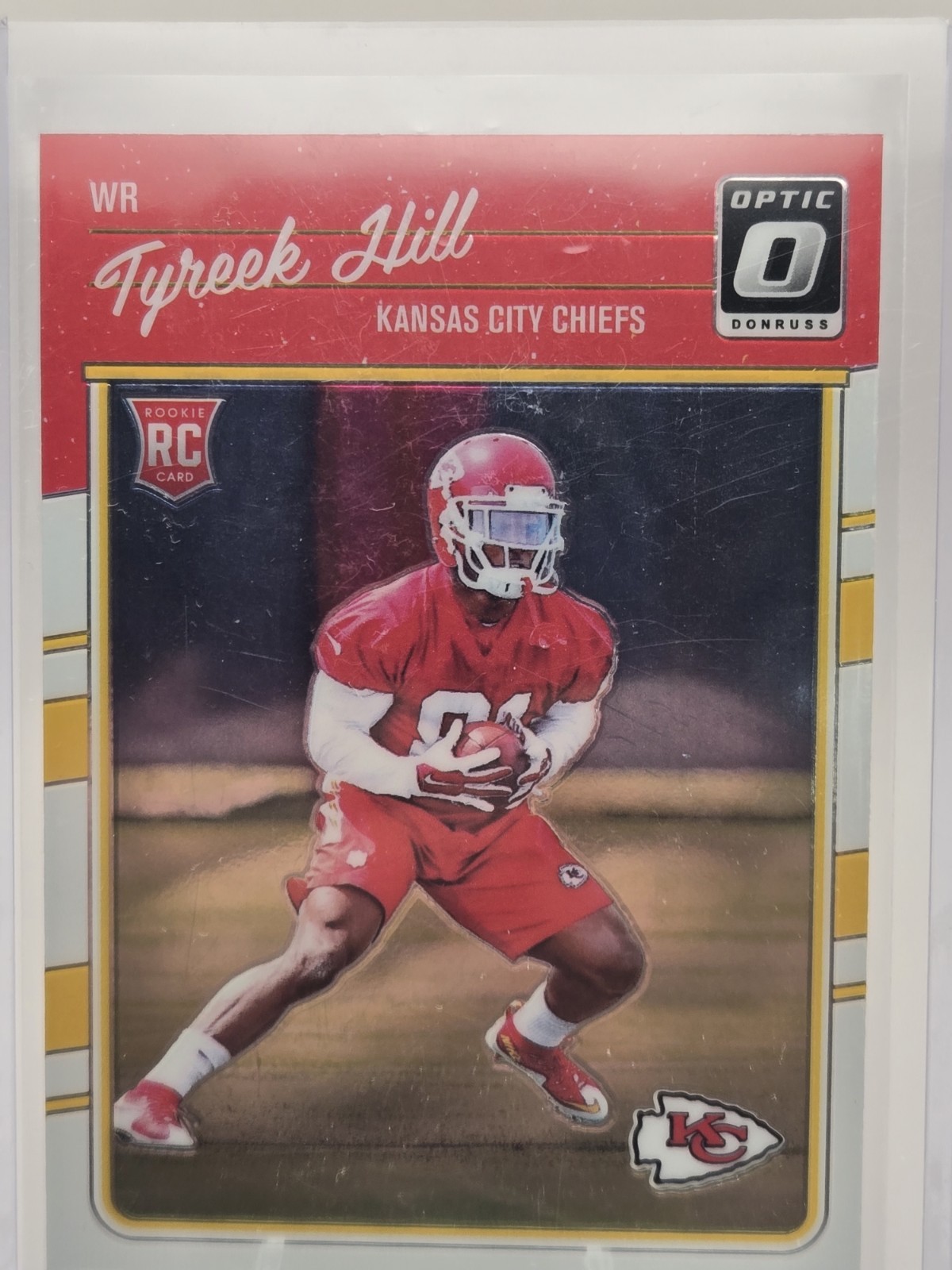 2016 Donruss Optic - Rookies Tyreek Hill #117 (RC)