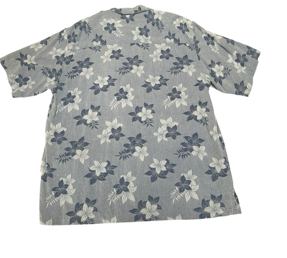 Boca Classsics Aloha Hawaiian XL Shirt Tropical Blue Vintage - Image 2 of 4