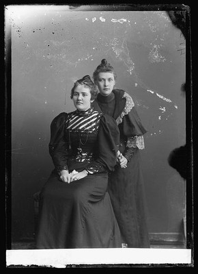 Photo:Miss E.M. Craig Portrait, Two Women, c1894-1901