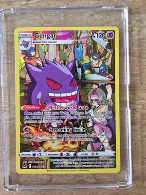 2022 Pokemon Karte SWSH Verlorener Ursprung Gengar Trainer Gallery #TG06/TG30 NM