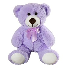 Wgxzyq Teddy Bear Stuffed Animal, 12inch Plush 12 inches, B-purple