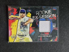 2022 Panini Diamond Kings Jon Heasley RC Rookie Expression Relic #RE-JH