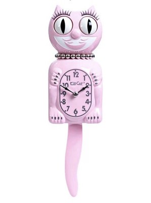 The Original Kit-Cat Klock Bubblegum Pink Lady Limited Edition Model: LBC-59