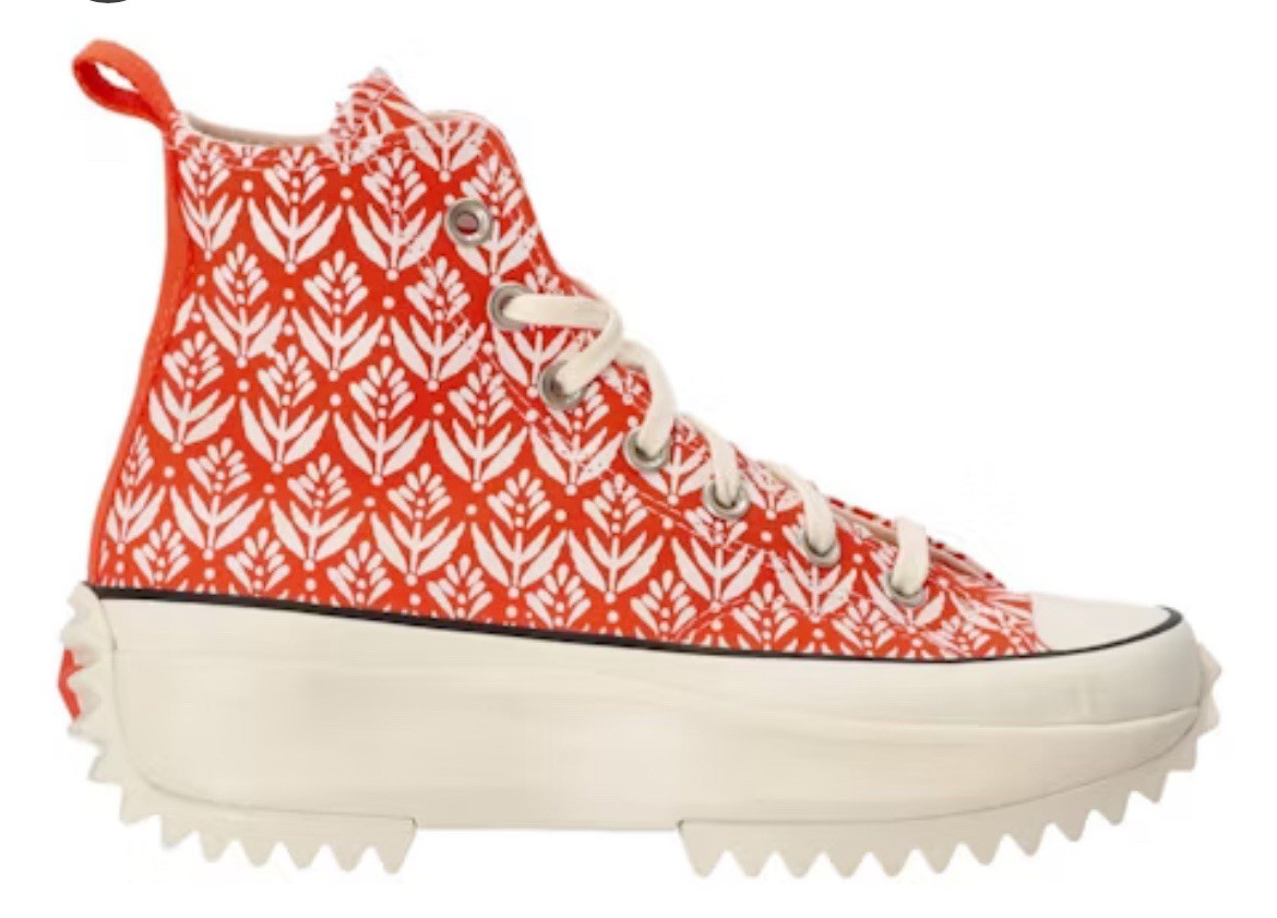 Converse Run Star Hike Sneakers Hightop Summer Orange Women’s 5.5 Casual Converse Run Star Hike Sneakers Hightop Summer Orange Women’s 5.5 Casual