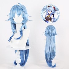Genshin Impact Ganyu, Anime Cosplay Wig, Character Fake Hair