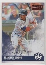 2018 Panini Diamond Kings Artist Proof Red Francisco Lindor #65