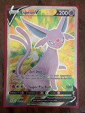 Pokémon TCG Espeon V Full Art 179/203 Evolving Skies NM Condition on eBay