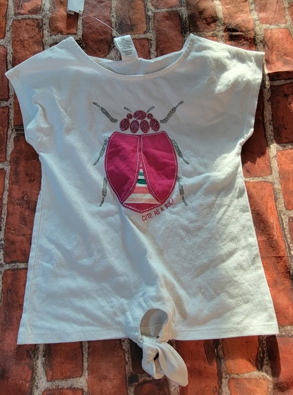 Gymboree Outlet Girls Bug Shirt Sz 7 Nwt Island Hopper Beetle