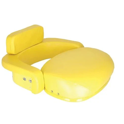 Juego de cojines de asiento - 3 piezas vinilo amarillo sin soportes Foto 4 de 4