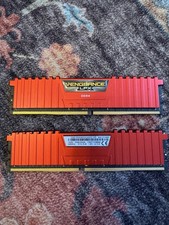 Corsair Vengeance LPX DDR4 16GB (2x8GB) 2400MHz DIMM RAM Kit Red