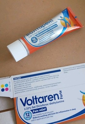 1.75 Oz 2.32% Voltaren Forte Topical Arthritis Pain Gel Extra Strength 50g Tube