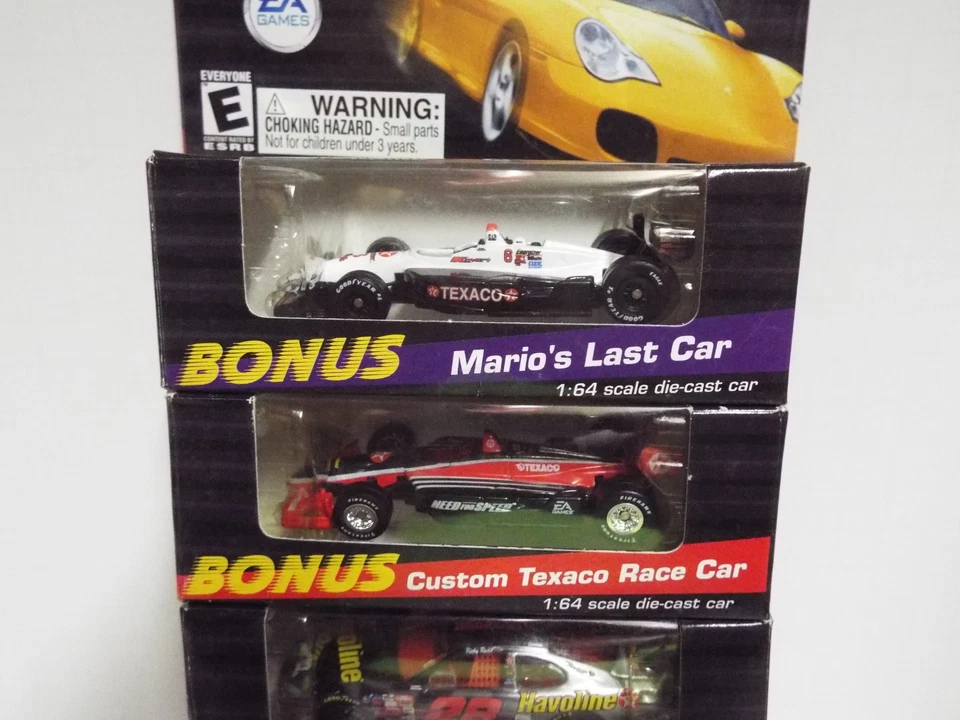 Vntg Texaco Promos 1/64 Nascar & Indy Car Lot / Need for Speed - Image 2 of 4