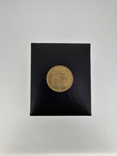 1892 Gold Half Sovereign Queen Victoria Jubilee Head Shield Back
