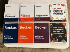 Becker CPA Exam Review Books (Exams After 12/2020), CMA Exam Review Books (2020)