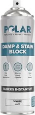 Polar Damp & Stain Block Spray | Matt White Spray Paint - 500ml | One Coat Anti