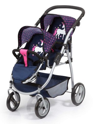 tandem doll pram