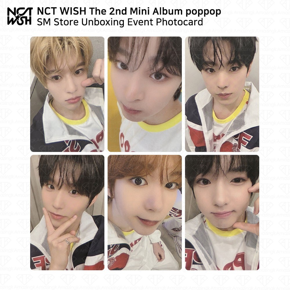 NCT WISH The 2nd Mini Album poppop SM Store Unboxing Event