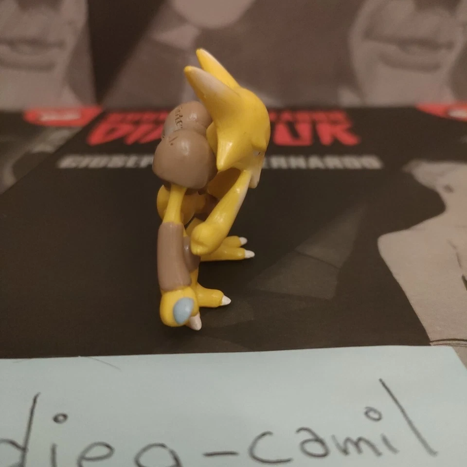 ALAKAZAM POKEMON Mini Figure Vintage ORIGINALE -TOMY- - Immagine 2 di 4