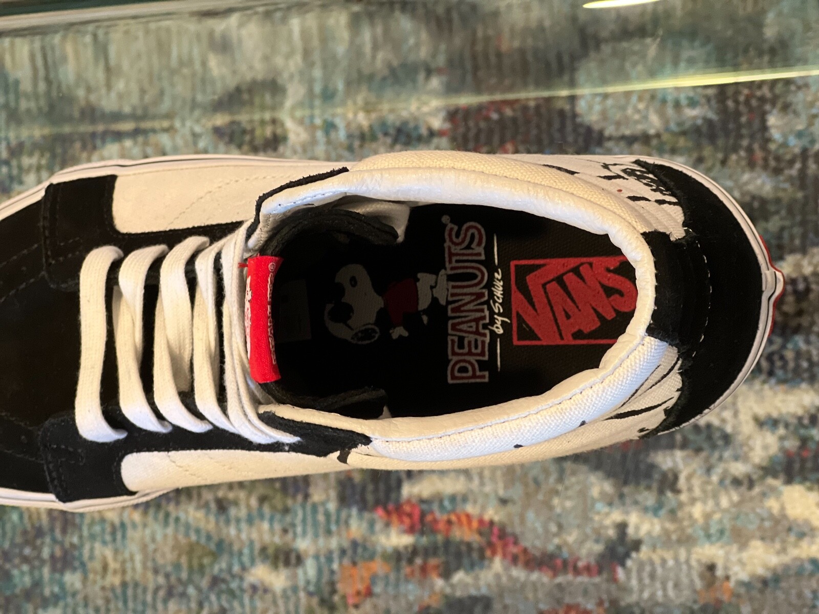 Size 10.5 - VANS Sk8-Hi Reissue x Peanuts Joe Cool 2017 image 3