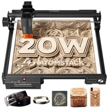 ATOMSTACK A20 PRO V2 20W Laser Engraver 400*365mm Offline Engraving Machine 120W
