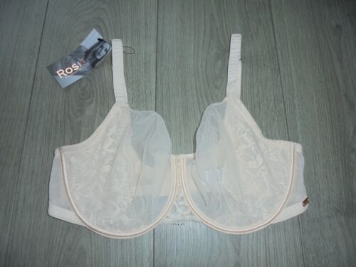 M&S MARKS & SPENCER ROSIE PL OPALINE BALCONY STYLE BRA UK SIZE 34F