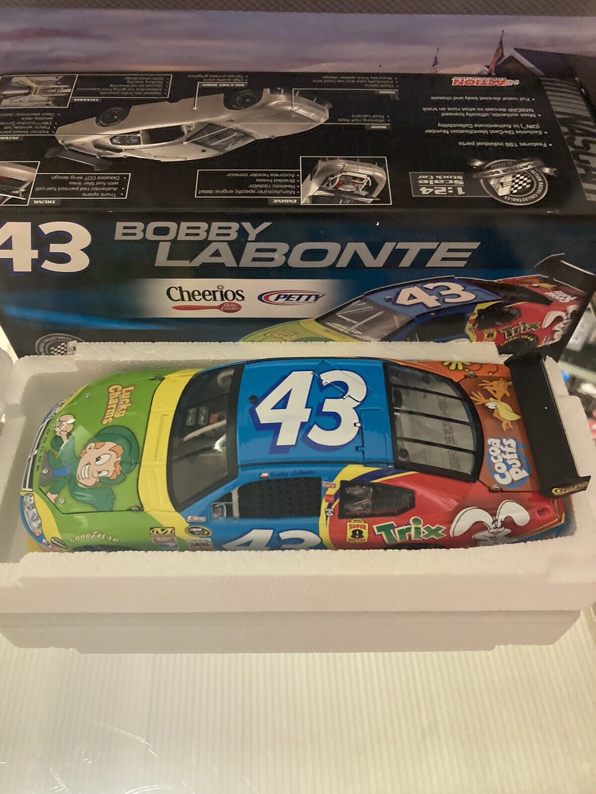 RARE! READ ALL! 2008 BOBBY LABONTE GENERAL MILLS EQUITY CHARACTE