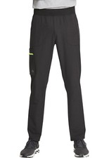 Black Dickies Scrubs Dynamix Mens Pull On Cargo Pant DK225 BLK