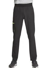 Black Dickies Scrubs Dynamix Mens Pull On Cargo Pant DK225 BLK