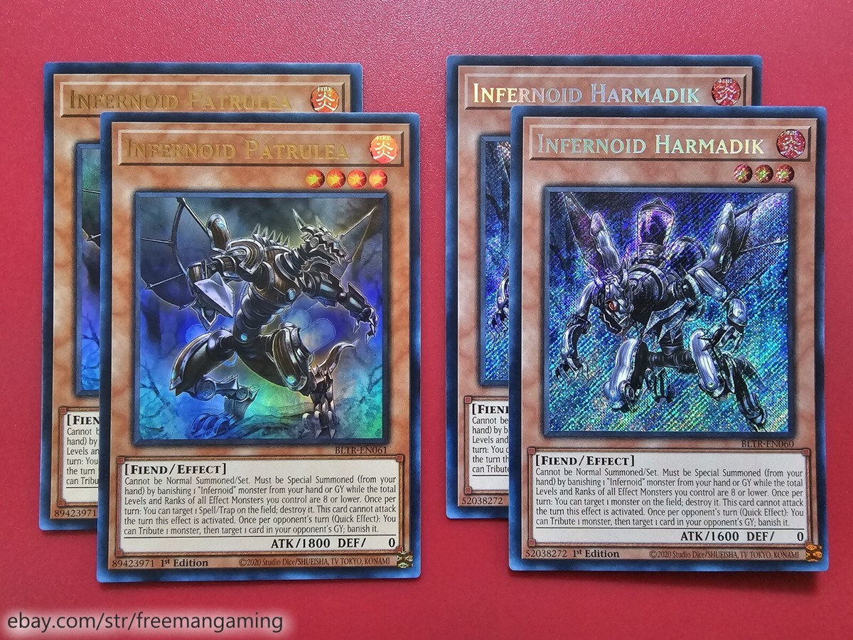 Yugioh Infernoid Deck 55 Card Flood Evil Onuncu Devyaty Tierra
