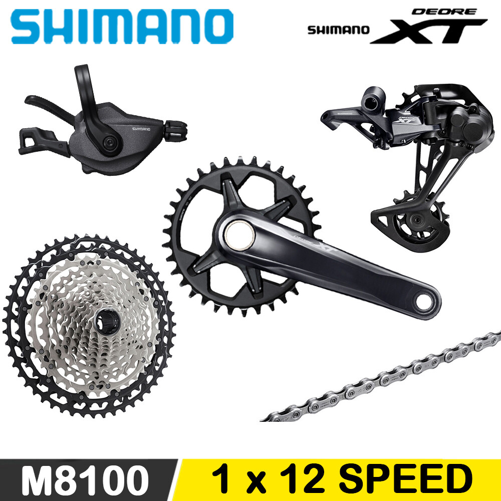 SHIMANO DEORE XT M8100 12 Speed MTB Bike Groupset Cassette 10-51T
