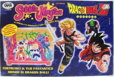 Dragon Ball Z SABBIA MAGICA costruisci il tuo fantastico mondo di DRAGON BALL