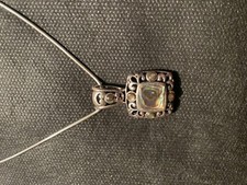 Real SILVER Unique Jewelry SOLID 925 Sterling Silver Chain Necklace and Pendent