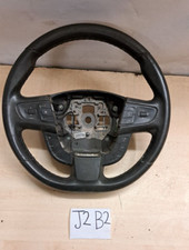 PEUGEOT 508 MK1 2012 MULTIFUNCTION STEERING WHEEL BLACK LEATHER 96874666ZE 50811