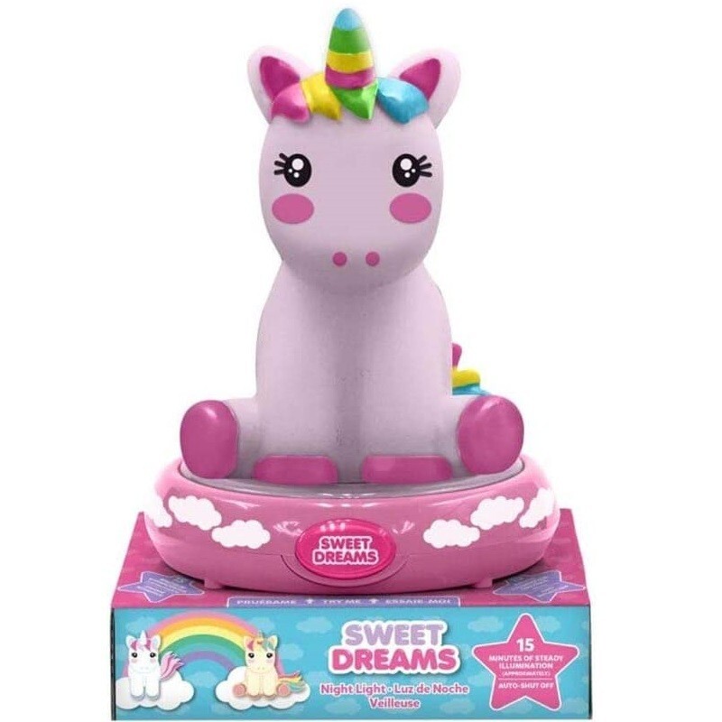 Unicornio Dulce Grande Lámpara Bombilla LED Luz Nocturna De Mesilla Noche Niños