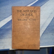 The Mistakes Of Jesus 1932 1st Edition