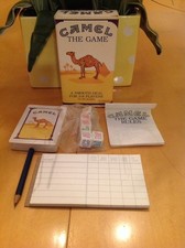 CAMEL THE GAME ADVERTISEMENT MINT IN BOX WITH CARDS DICE RARE 1992 Cigarettes