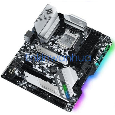 100% Tested For ASRock B460 Steel Legend Motherboard DDR4 PCIe 3.0 /DP Ports