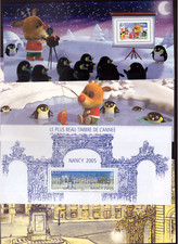 FR AN 2006 2 BLOCS SOUVENIRS n° 14 et 15  ** NANCY MEIL VOEUX  Cote  33 €