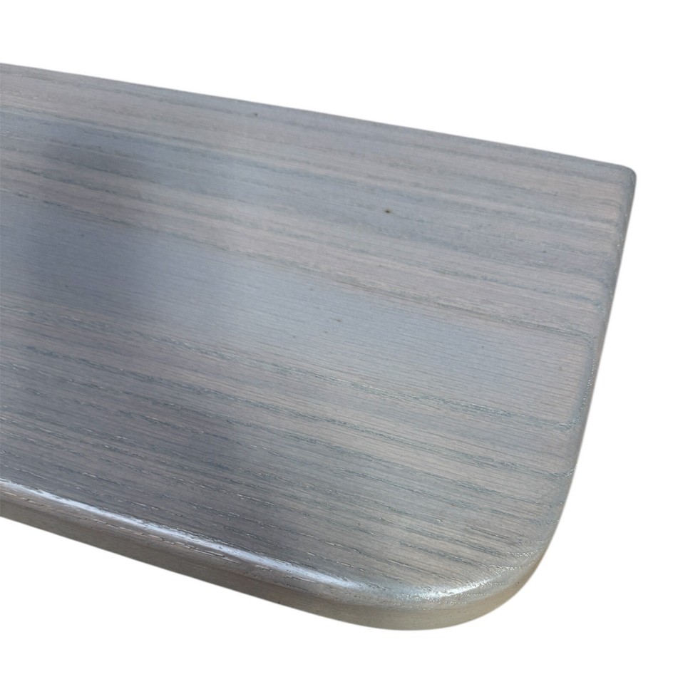 Solid Oak GREY STAIN Staircase Stair Cladding And Riser Replacement ...