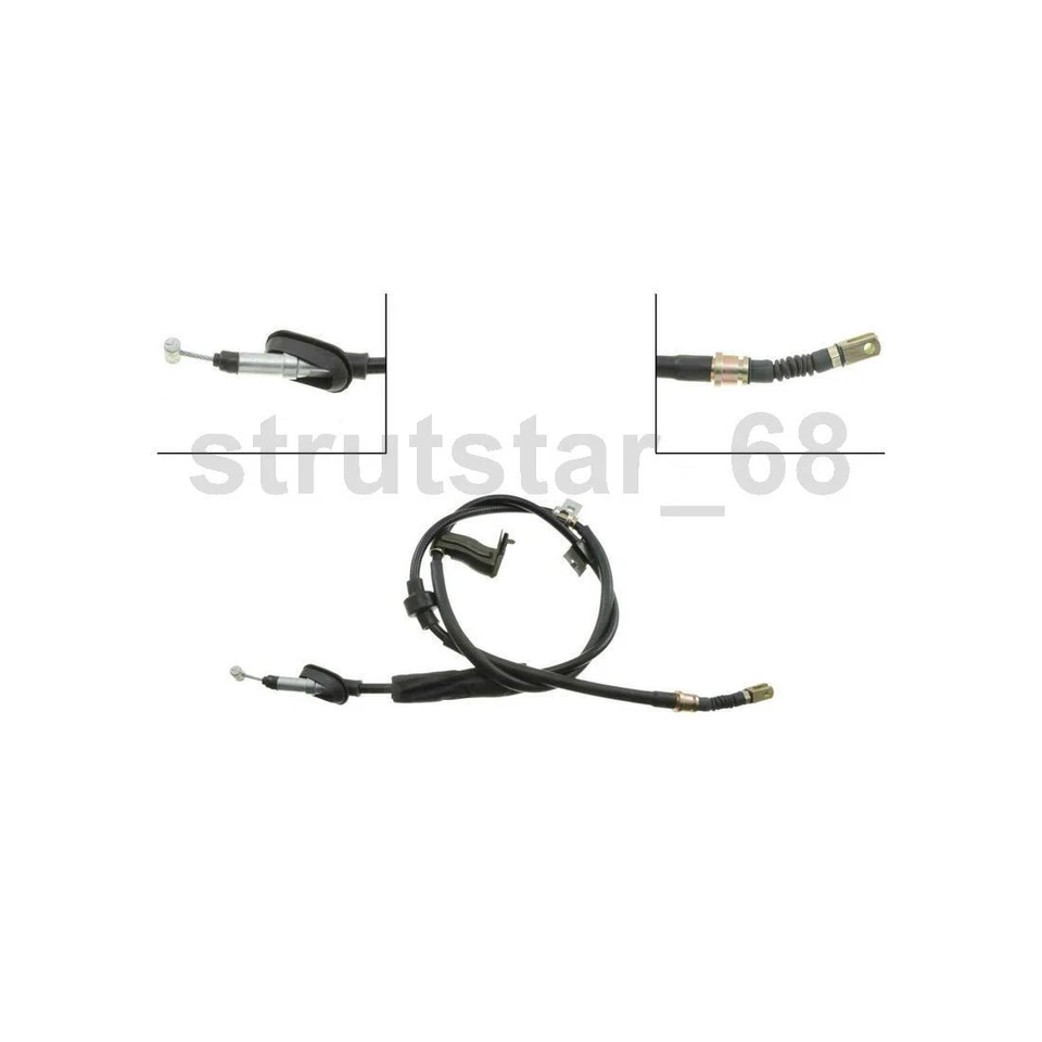 2 cables de freno de estacionamiento traseros para Acura Integra 2001 2000 Acura Integra Foto 2 de 4