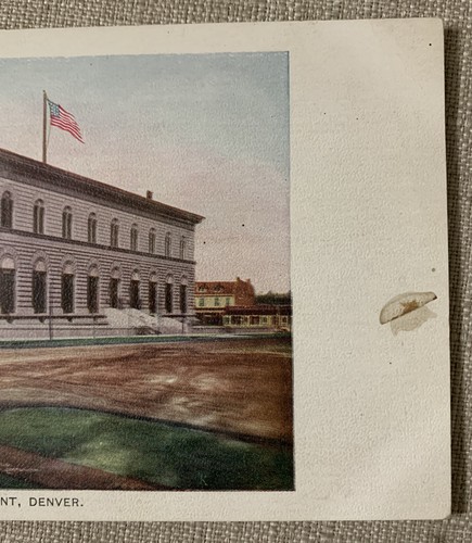 Lote de 2 postales DENVER CO EE. UU. como nuevas y Union Depot de colección anteriores a 1908 Colorado - Imagen 8 de 8