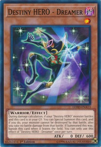 Destiny HERO - Dreamer - LEHD-ENA13 - Common - 1st Edition x3 - Near Mint