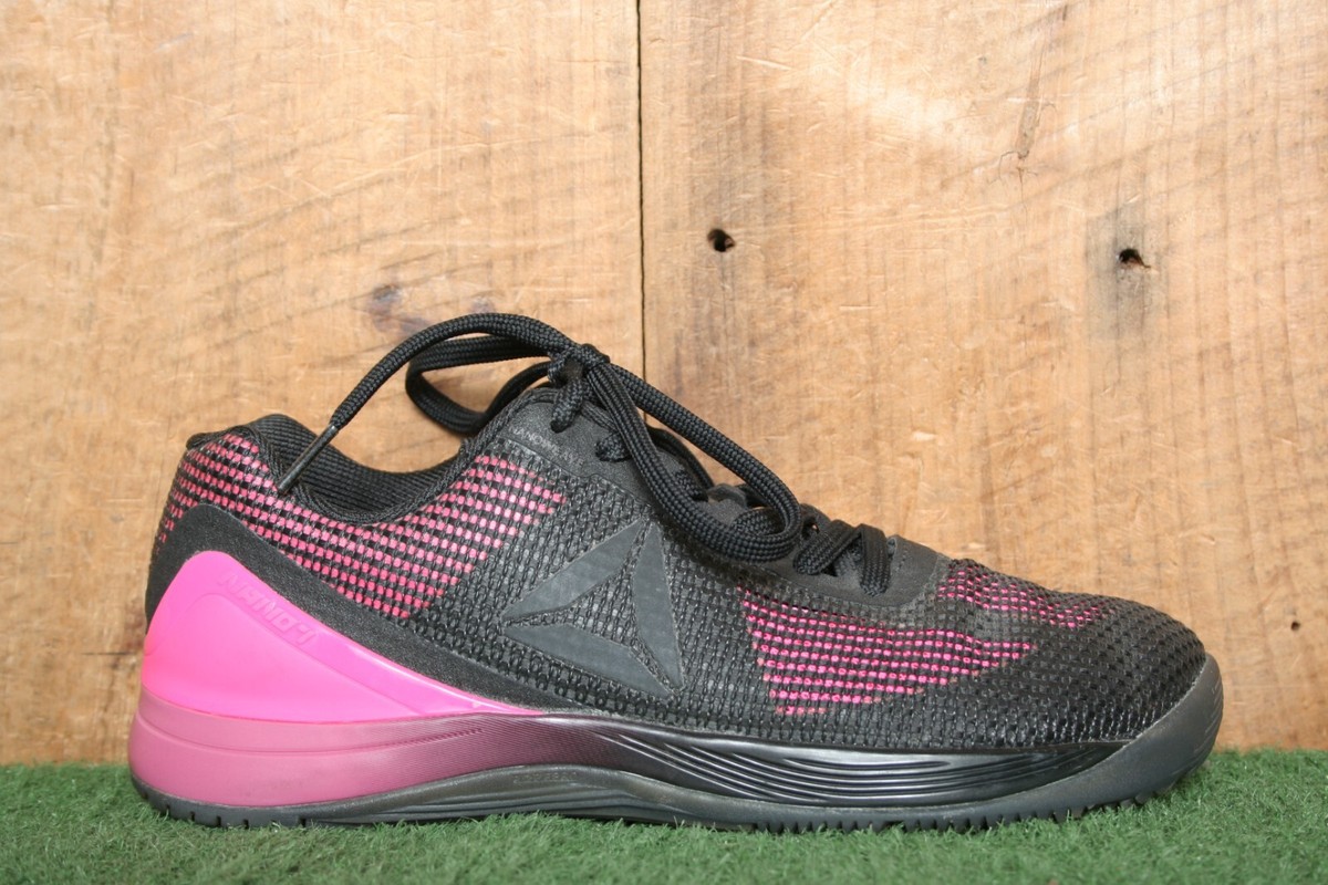REEBOK CrossFit 'Nano 7.0' Solar Pink/Black Trainers Gym Shoes