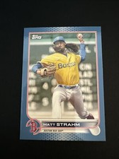 2022 Topps MINI Matt Stream LIGHT BLUE /10 Red Sox