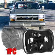 5x77x6led Headlight For Ford F150 F250 F350 Ranger 1976-1986 Hi Lo Beam 1pcs