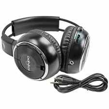 Fold In Wireless Infrared DVD Rear Headphones Headset Truck SUV IR-2008B