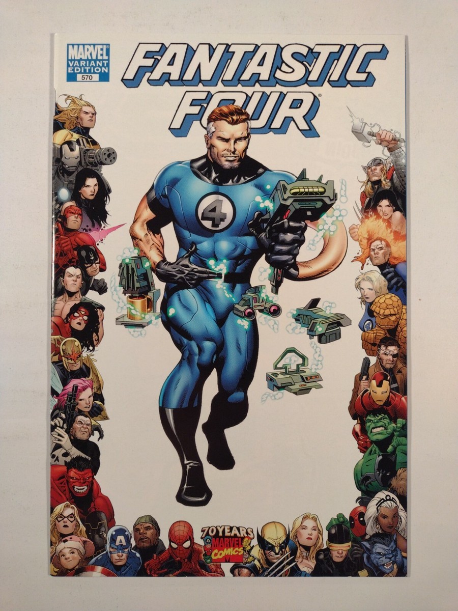 Fantastic Four #570 - 1:10 Eaglesham 70th Anniversary Variant