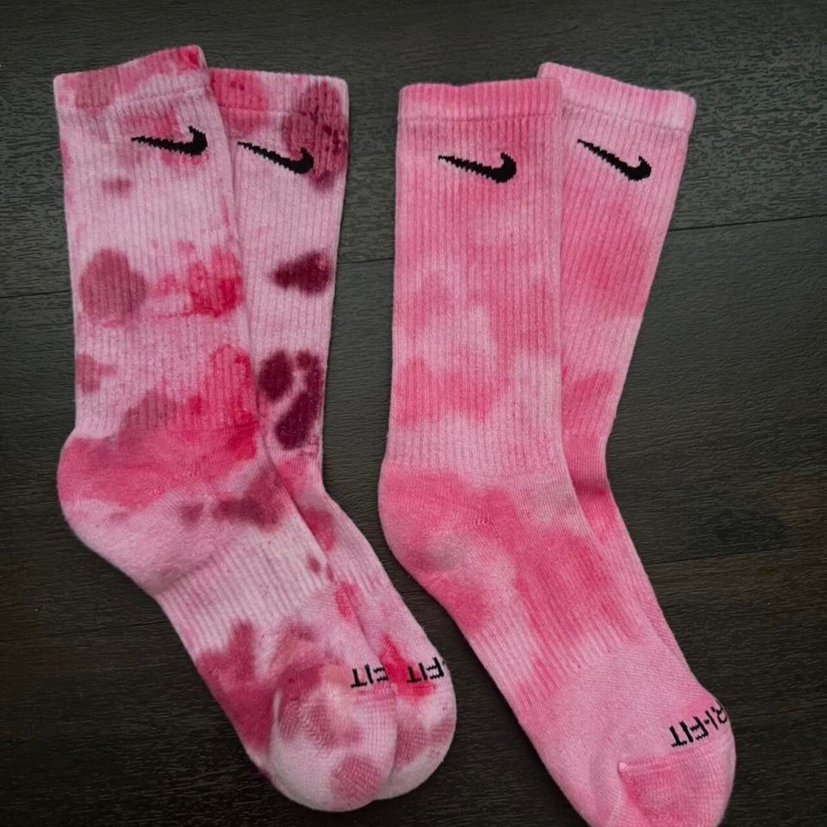 tie dye nike socks 6 pack